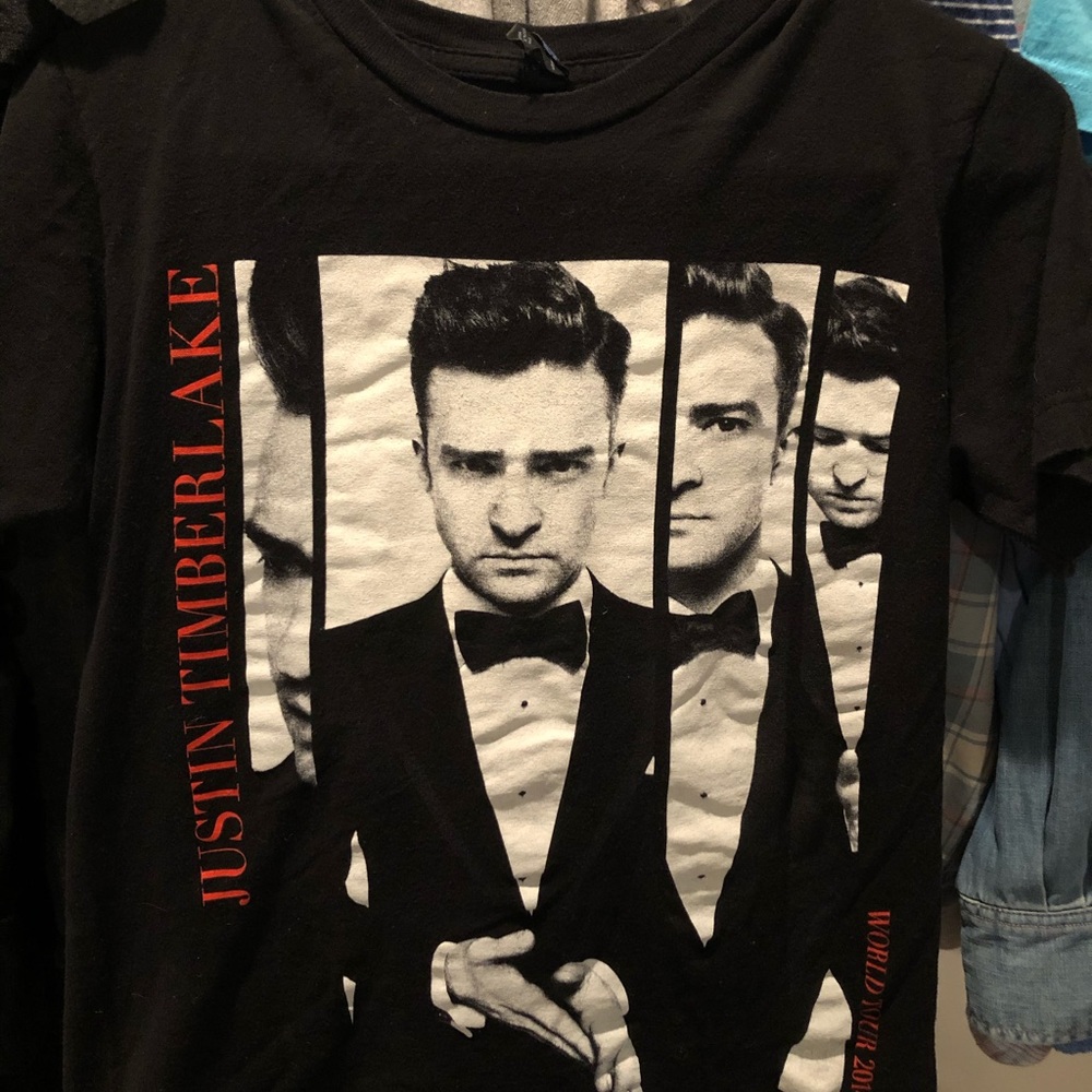 Justin Timberlake tour T-shirt size small - Picture 3 of 4